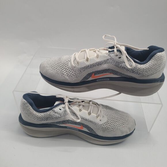 Men's Nike Air Winflo 11 Shoes Total Orange-Thunder Blue Size 14 FJ9509-103 - Picture 3 of 9